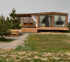 Коттедж с террасой в Dream house