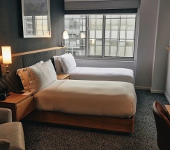 Двухместный номер Standard 2 отдельные кровати в Club Quarters Hotel in Washington DC