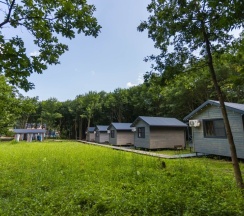 Домик в лесу в Villa la vita