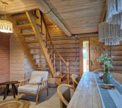 Дом с 2 комнатами с видом на озеро в Глэмпинг на озере Сиг