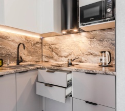 Апартаменты с балконом в Квартира BalticSweetHome Новая