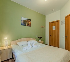 Двухместный номер с 1 кроватью и ванной комнатой в ЗОО