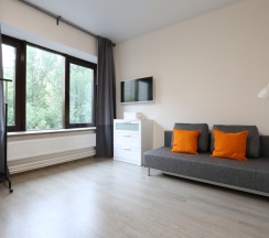 STUDIO Улучшенные 4 местные бюджетные студии с 4 кроватями в Апартаменты