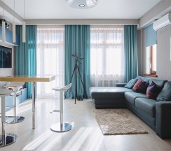 Апартаменты райдера с панорамным  видом на горы в Панорама парк