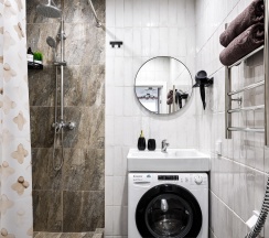 3-местные апартаменты студия в Apartments Private (Апартментс Прайвит) на шоссе Волоколамское