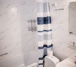 Двухместные апартаменты c 1 комнатой двуспальная кровать в Хостел на Фурье