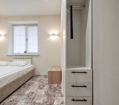Улучшенный двухместный с 2 кроватями и 1 большой в Nogaev Hotel
