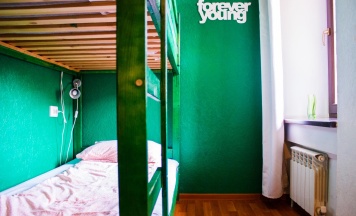 Номер эконом с 2 односпальными кроватями в U hostel