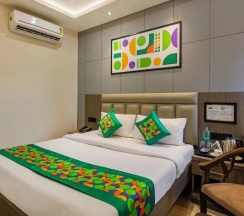 Двухместный номер Standard двуспальная кровать в Treebo Bombay Palace