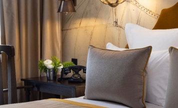Двухместный номер Classic 2 отдельные кровати в Hôtel Vinci Due & Spa