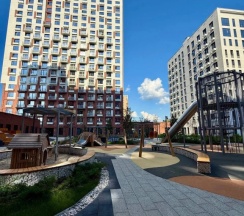 Апартаменты c 1 комнатой с балконом в Квартира Уютная в Центре