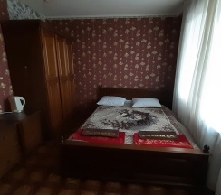 Трехместный номер с кроватью размера "queen-size" с видом на море в Морская звезда