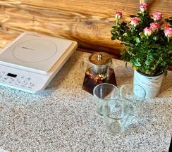 1–комнатный 5-местный Домик с мини-кухней и террасой в Кокос