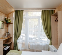Двухместный номер с 1 кроватью и балконом в Green Park Arkhyz&SPA