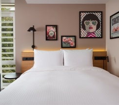 Стандартный номер с кроватью Queen size в Hampton by Hilton Moscow Rogozhsky Val