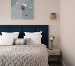 Люкс с 1 спальней и кухней-гостиной в Academia Васильевский