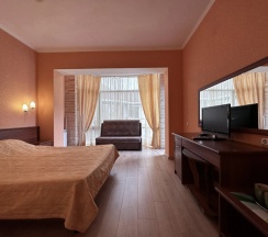 Двухместный номер Standard с балконом (двуспальная кровать) в Holiday