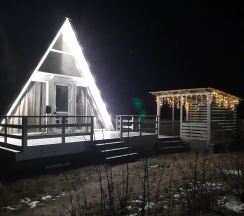 Дом с террасой в Kislorod