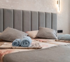 Двухместный номер Standard с балконом и с красивым видом из окна 2 отдельные кровати в Гостевой дом