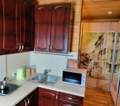 Двухкомнатные четырёхместные Апартаменты с кухней в Лоза Хутор