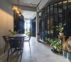 Двухместный номер Economy с видом на город двуспальная кровать в Chingcha Bangkok - Hostel