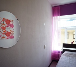 Небольшой двухместный номер с 1 кроватью и общей ванной комнатой в Vitamin rooms