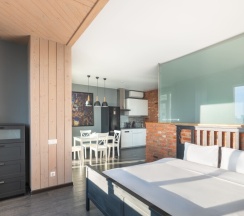 Люкс Suite с видом на бухту и мосты, Тигровая 16A в Panorama Suites Group