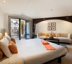 Двухместный полулюкс двуспальная кровать в Woraburi Phuket Resort & Spa