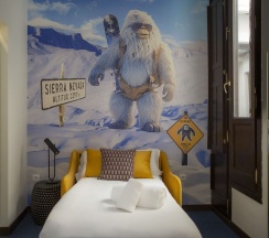 Четырёхместный семейный номер Standard с балконом в Casual Ilbira Granada Hotel