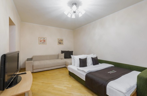 Москва: Апартаменты Квартира Inndays Apartments на Грина