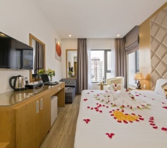 Двухместный номер Deluxe двуспальная кровать в Helios Boutique Hotel & Spa