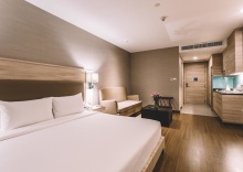 Одноместная студия двуспальная кровать в Adelphi Suites Bangkok