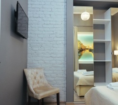 Двухместный номер (без окна) с 1 кроватью в Geleon