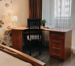 Двухместные апартаменты с 2 комнатами (двуспальная кровать) в Апартаменты рядом с парком Победы