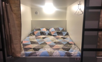 Двухместная капсула в Capsule Hostel Reshka