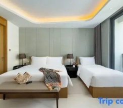 Семейный номер Superior с видом на сад в Oakwood Apartments Sanya