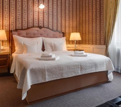 Двухместный полулюкс двуспальная кровать в Hotel Praga 1885