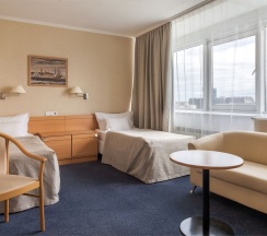 Комфорт видовой одноместное/двухместное размещение однокомнатный (Джуниор сюит) в Москва