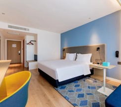 Двухместный номер Standard двуспальная кровать в Holiday Inn Express Hohhot East Station, an IHG Hotel