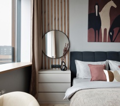 Студия 25 квм на двоих  рядом с метро и вокзалом в SalutApart 2W Энергетиков 2/2