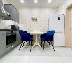 Однокомнатная квартира с потрясающим видом на город в ЖК "Pragma House" в Rauktis apartments