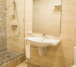 Номер эконом с 1 двуспальной кроватью (с завтраком) в Center