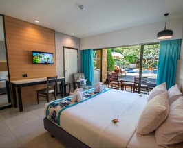 Двухместный номер Deluxe двуспальная кровать в Peach Hill Resort