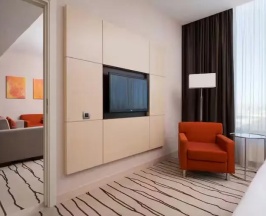 Двухместный семейный двуспальная кровать в DoubleTree by Hilton Moscow-Vnukovo Airport