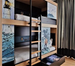Четырёхместный номер Standard в YOOMA Urban Lodge