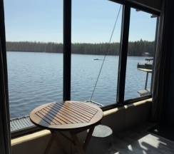 Панорама Эхо в Оланга на воде