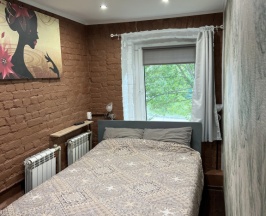 Двухместный номер Standard с видом на город двуспальная кровать в Октябрь