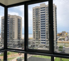 Апартаменты с гостиной и спальней с двуспальной кроватью в Sibgat Apartments