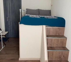 Номер эконом с 1 двуспальной кроватью в Звездное небо