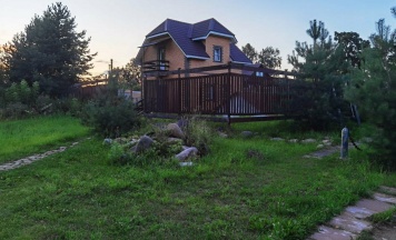 Дом с двумя спальнями сауной и кухней в На Волге